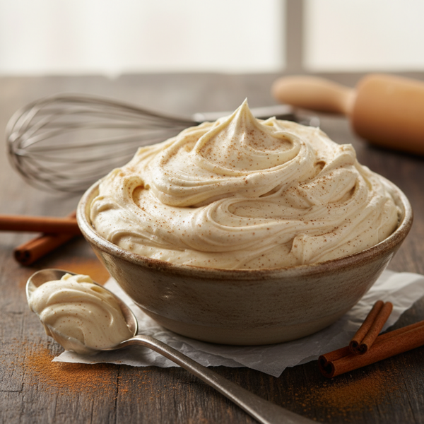 Decadent Cinnamon Cream Cheese Frosting recipe