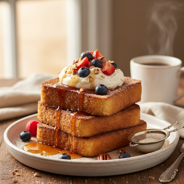 Decadent Cinnamon French Toast Delight recipe