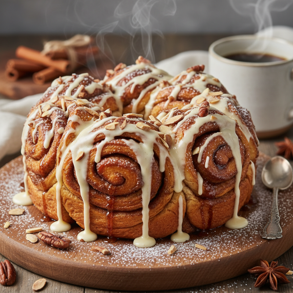 Decadent Cinnamon Pull-Apart Bread recipe