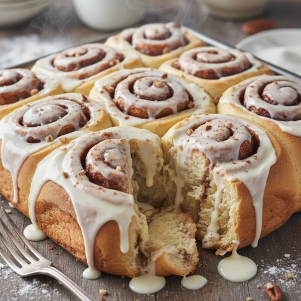Decadent Cinnamon Rolls with Creamy Frosting recipe