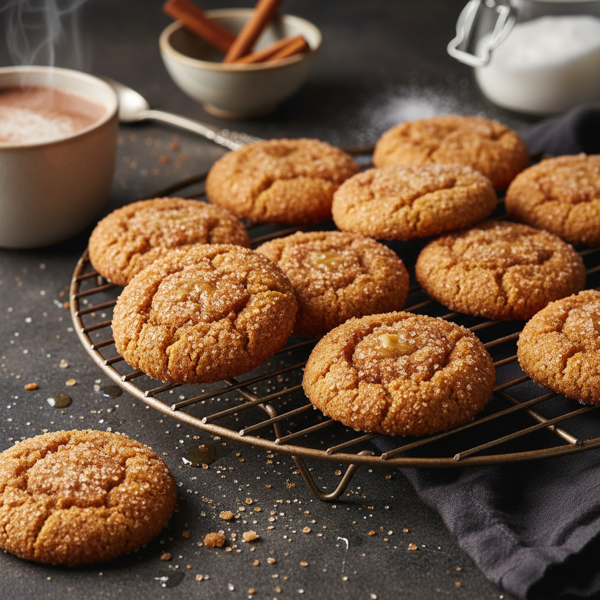 Decadent Cinnamon Sugar Butter Cookies recipe