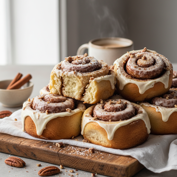 Decadent Cinnamon Swirl Rolls recipe