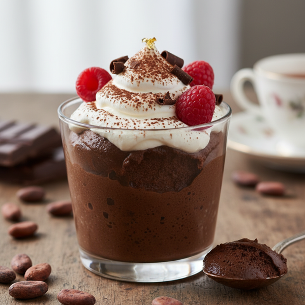 Decadent Cocoa Chocolate Mousse recipe