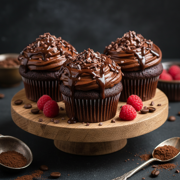 Decadent Cocoa Delight Cupcakes recipe