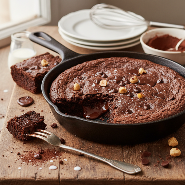 Decadent Cocoa Fudge Brownies recipe