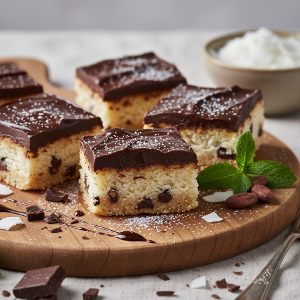 Decadent Coconut Chocolate Delight Bars recipe