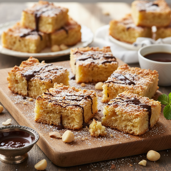 Decadent Coconut Macaroon Bars recipe