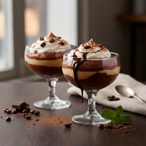 Decadent Coffee Chocolate Mousse recipe