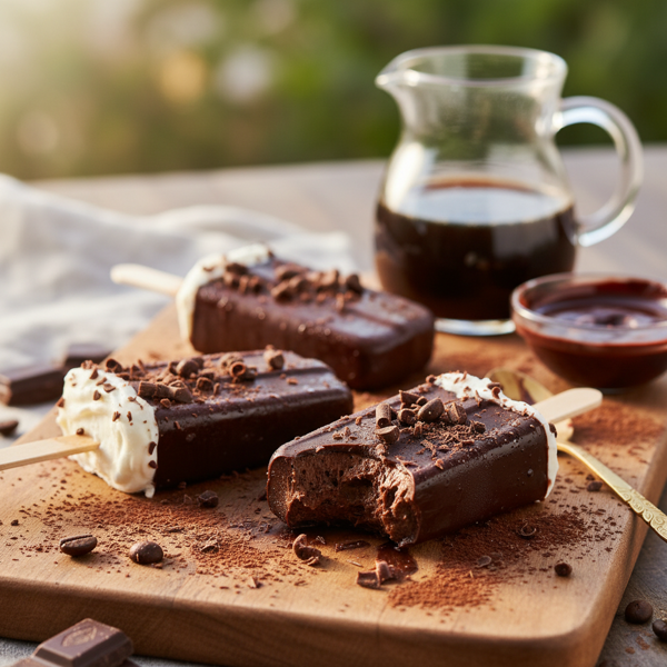 Decadent Cold Brew Mocha Pops recipe