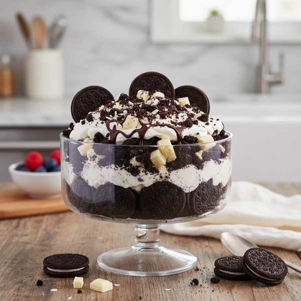 Decadent Cookies and Cream Delight Salad recipe