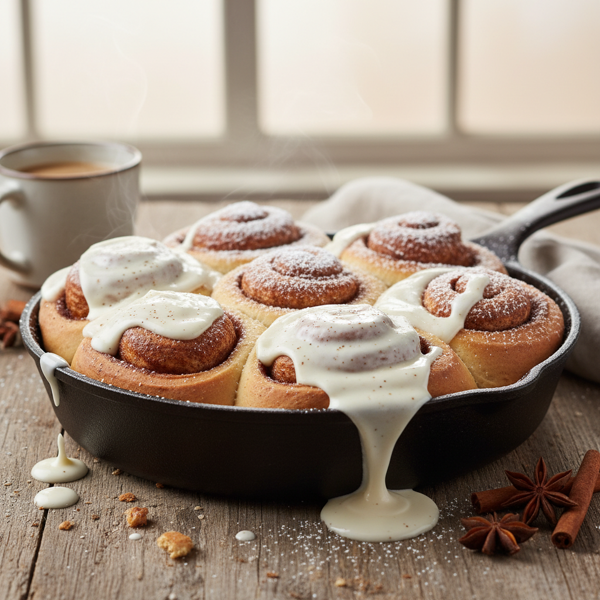 Decadent Cream Cheese Frosted Cinnamon Rolls recipe