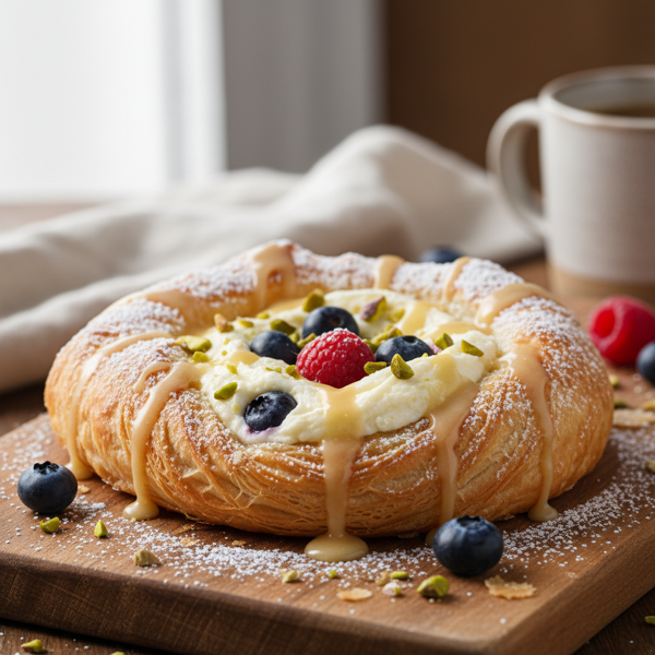 Decadent Cream Cheese Puff Pastry Danish recipe