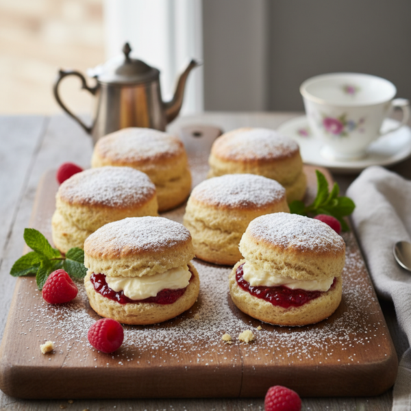 Decadent Cream Scones recipe