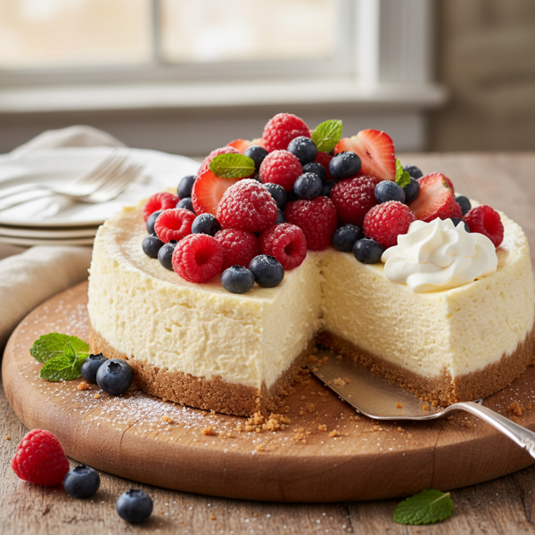 Decadent Creamy Cheesecake Delight recipe