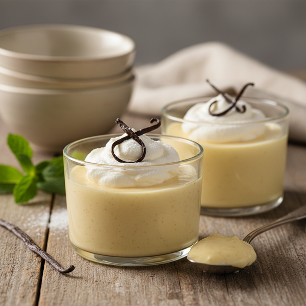 Decadent Creamy Vanilla Pudding recipe