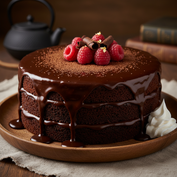 Decadent Dairy-Free Chocolate Silk Cake recipe