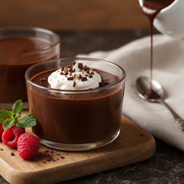 Decadent Dark Chocolate Custard recipe