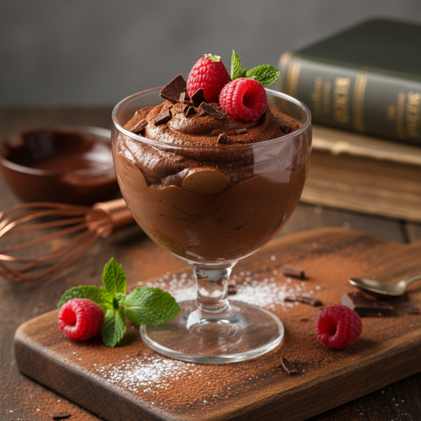 Decadent Dark Chocolate Mousse recipe