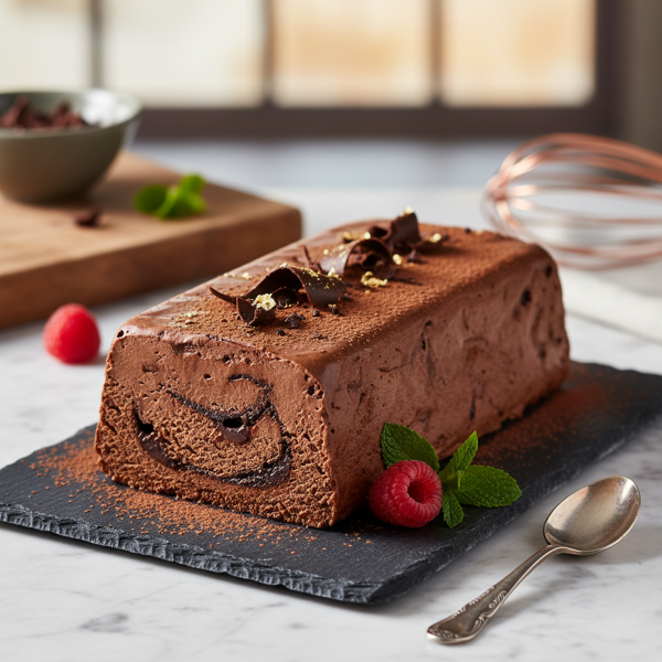 Decadent Dark Chocolate Semifreddo recipe