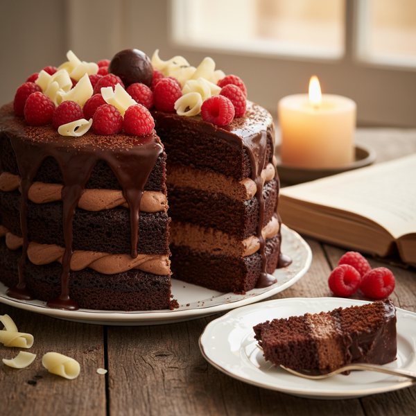 Decadent Delight Chocolate Cake recipe