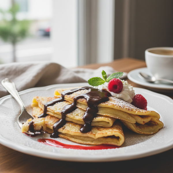 Decadent Dessert Crepes recipe