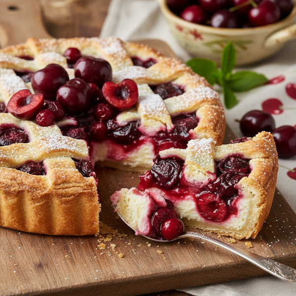 Decadent Double Cherry Cream Cheese Delight recipe