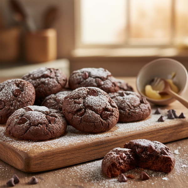 Decadent Double Chocolate Chip Butter Balls recipe