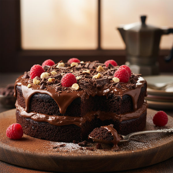 Decadent Double Chocolate Fudge Delight recipe