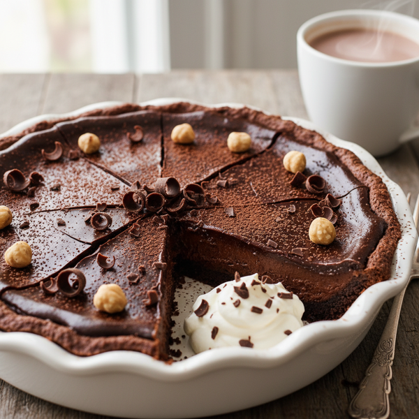 Decadent Double Chocolate Pie recipe