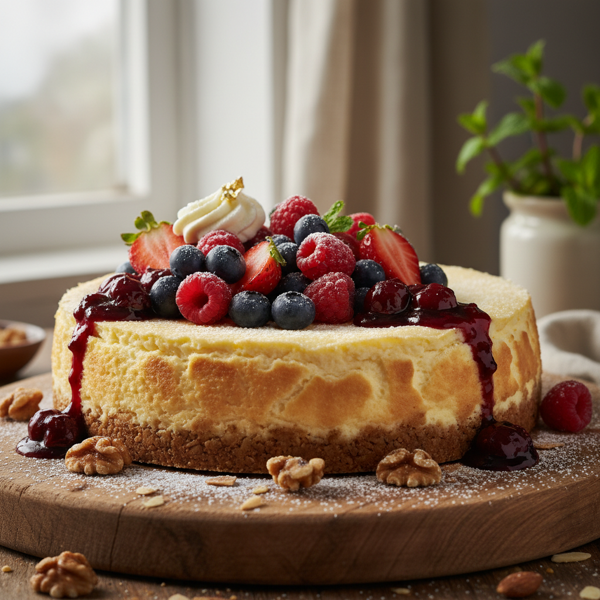 Decadent Dreamy Gluten-Free Cheesecake recipe
