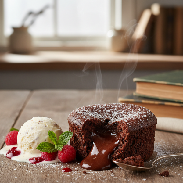 Decadent Easy Bake Individual Chocolate Cake recipe