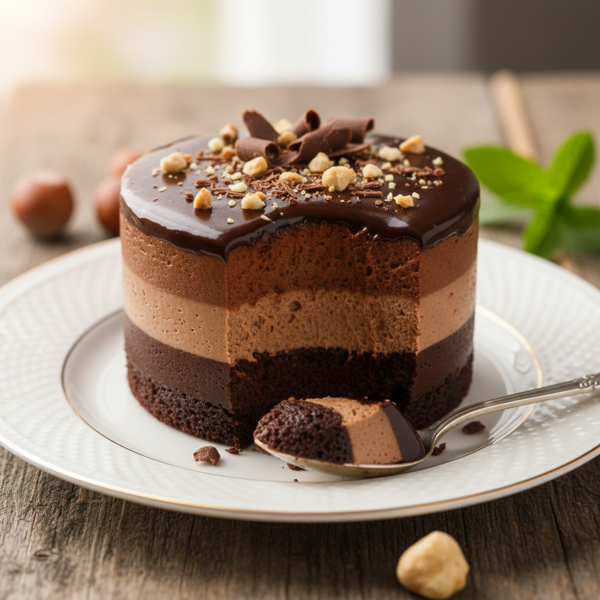 Decadent Egg-Free Dairy-Free Chocolate Delight recipe