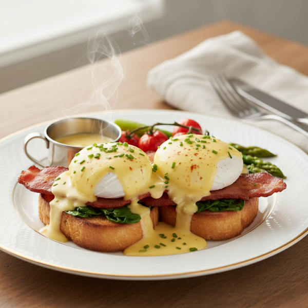 Decadent Eggs Benedict Delight recipe