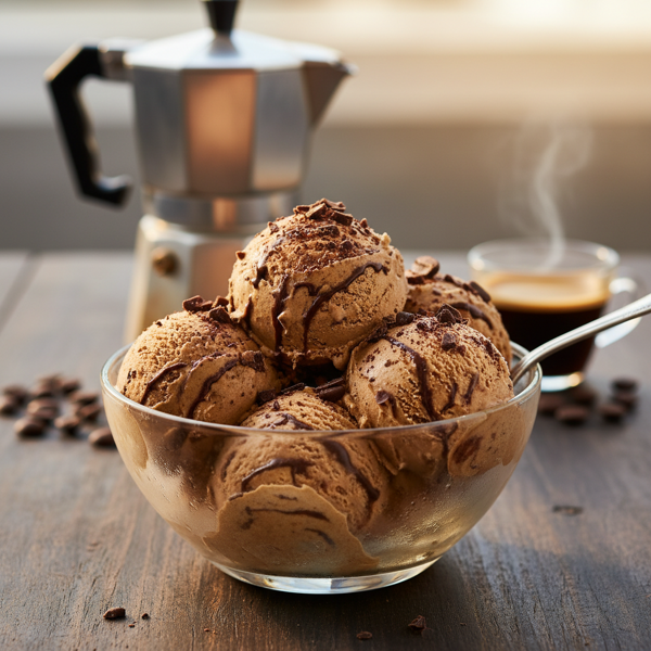 Decadent Espresso Stracciatella Ice Cream recipe