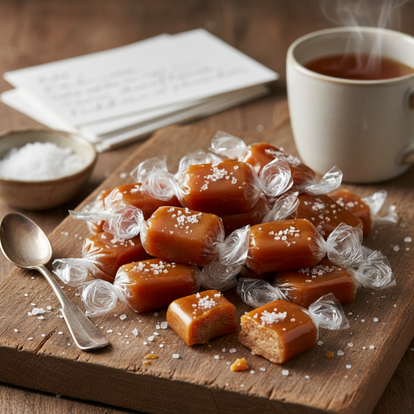 Decadent Fleur De Sel Caramels recipe