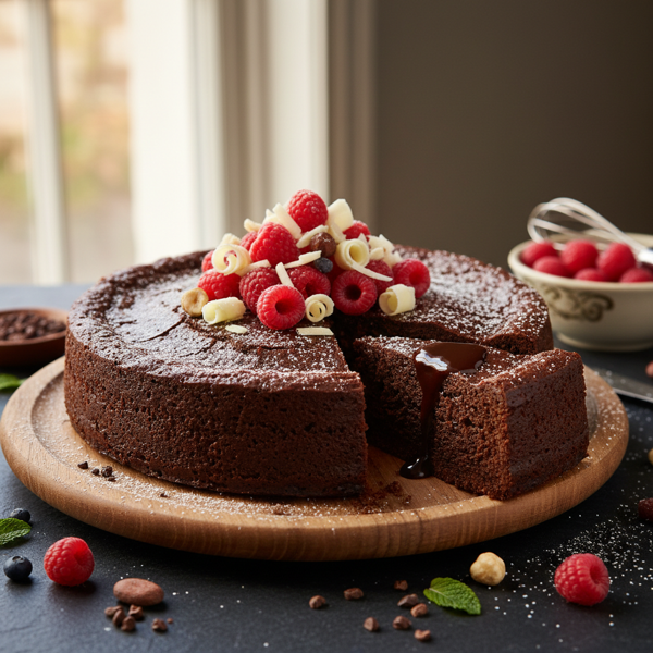 Decadent Flourless Chocolate Dream Cake recipe