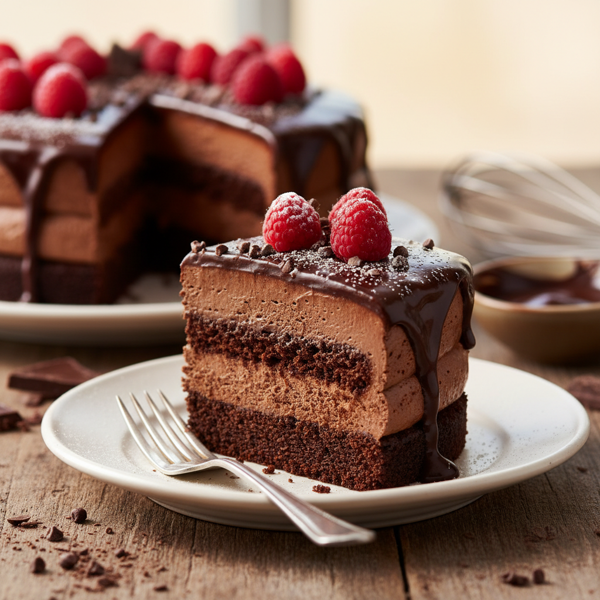Decadent Four-Layer Chocolate Delight recipe