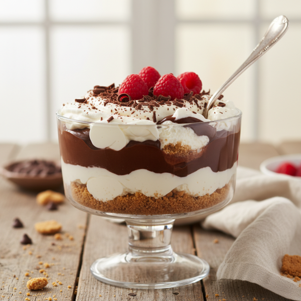 Decadent Four-Layer Cream Cheese Pudding Delight recipe