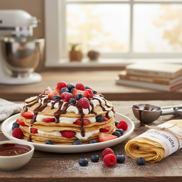 Decadent Freezer-Friendly Dessert Crepes recipe
