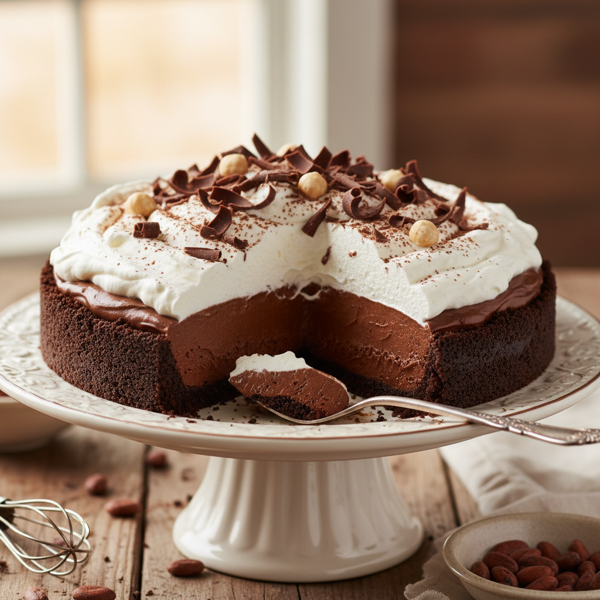 Decadent French Silk Chocolate Pie recipe