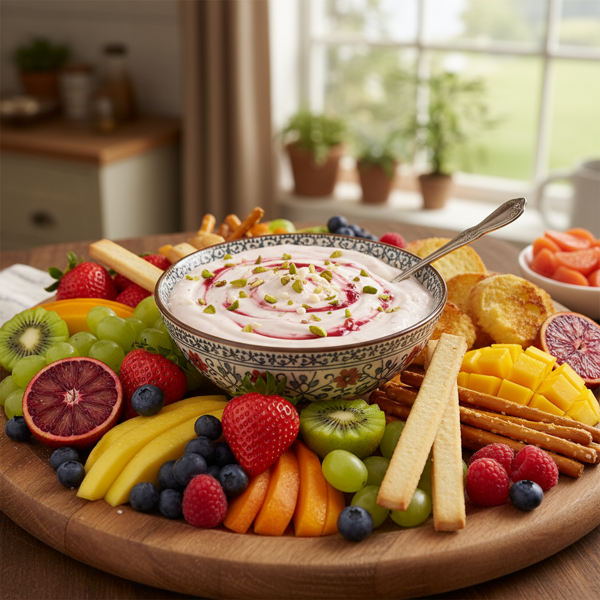 Decadent Fruit Dip Delight recipe