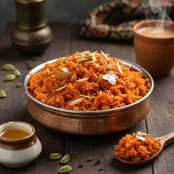 Decadent Gajar Ka Halwa recipe