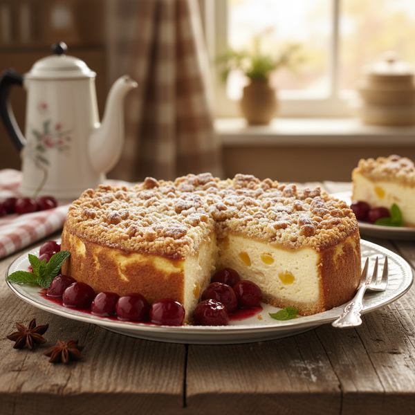 Decadent German-Style Cheesecake recipe