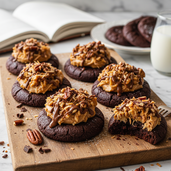 Decadent German Chocolate Cake Cookies recipe