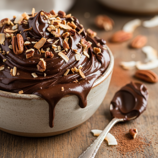 Decadent German Chocolate Frosting recipe