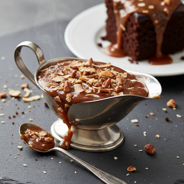 Decadent German Chocolate Sauce recipe