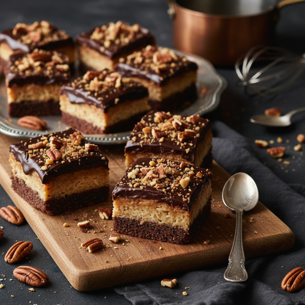 Decadent German Chocolate Toffee Treats recipe