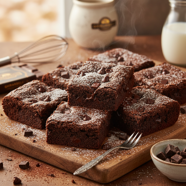 Decadent Ghirardelli Chocolate Brownies recipe