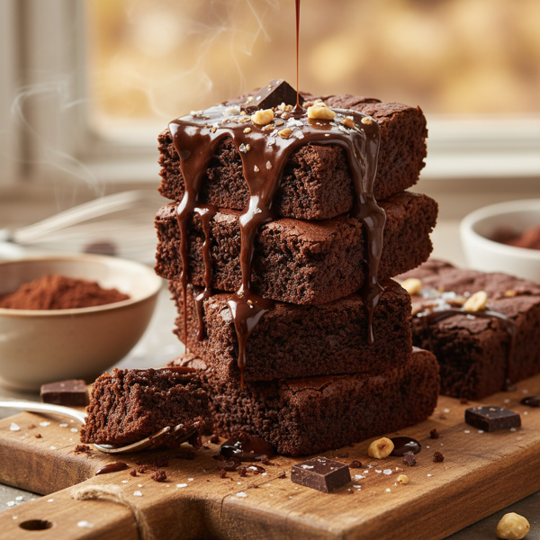 Decadent Gluten-Free Brownies with Chocolate Bliss recipe