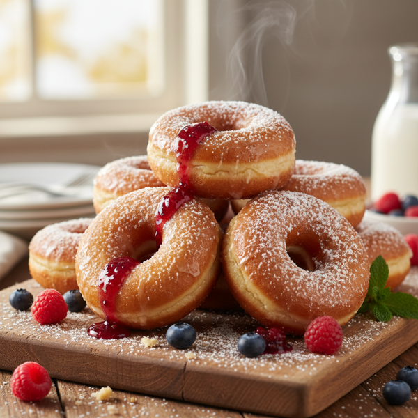 Decadent Gluten-Free Buttermilk Doughnuts recipe